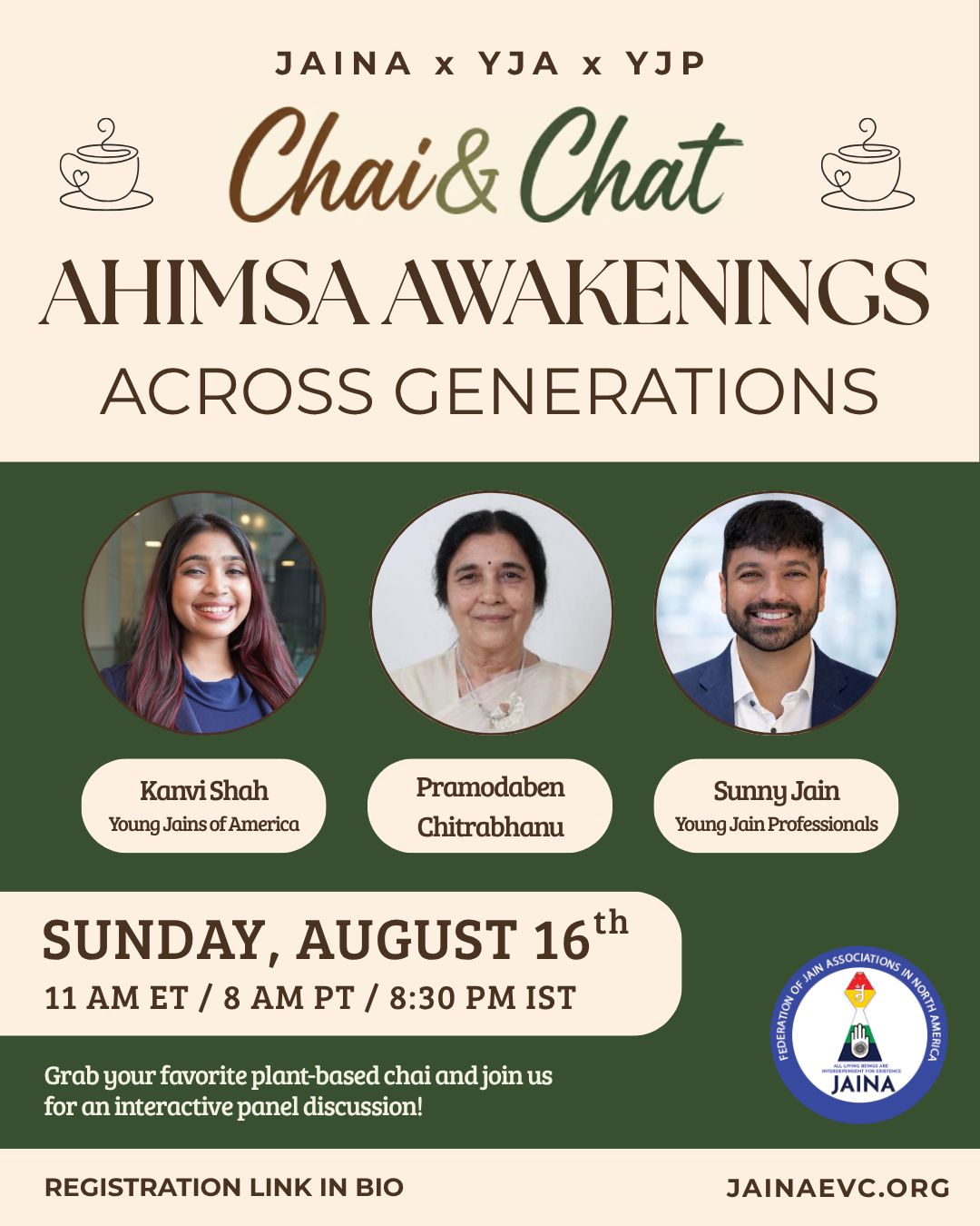 Ahimsa Awakenings Across Generations